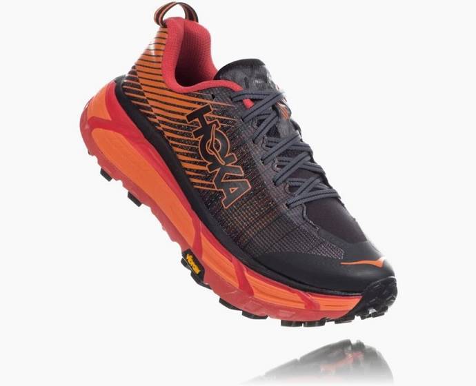 Hoka EVO Mafate 2 Trailove Bezecke Tenisky Damske Čierne Červené | Slovensko-0189275