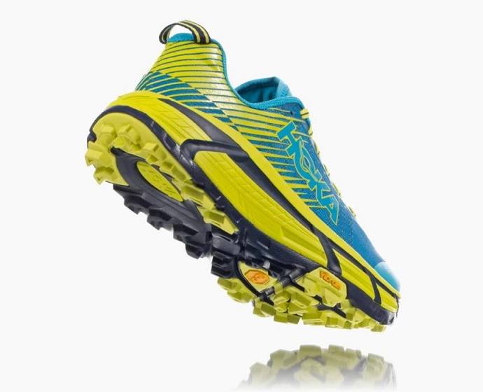 Hoka EVO Mafate 2 Trailove Bezecke Tenisky Panske Modre Žlté | Slovensko-0973846