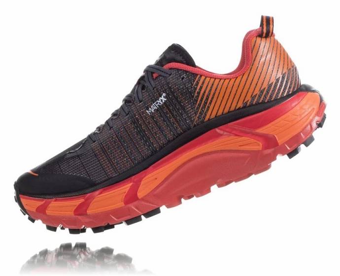 Hoka EVO Mafate 2 Trailove Bezecke Tenisky Panske Čierne Červené | Slovensko-2183564