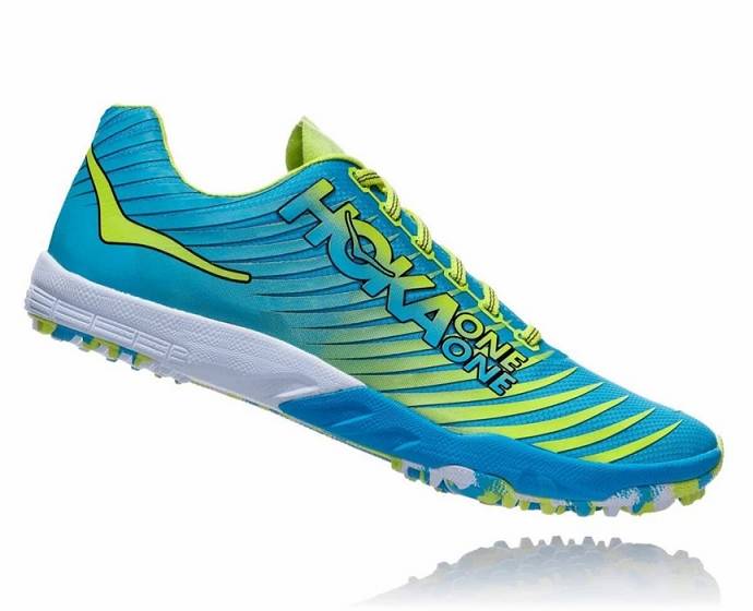 Hoka EVO XC Spikeless Topanky S Hrotmi Panske Modre Zelene | Slovensko-2683097