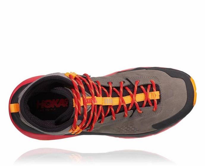 Hoka Kaha GORE-TEX Turisticka Obuv Panske Čierne Siva | Slovensko-1435809