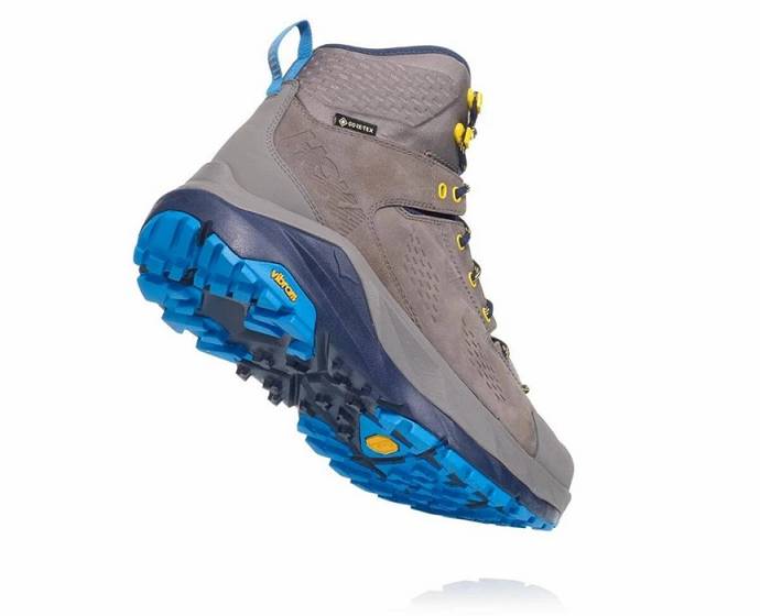 Hoka Kaha GORE-TEX Turisticka Obuv Panske Siva Modre | Slovensko-4209376