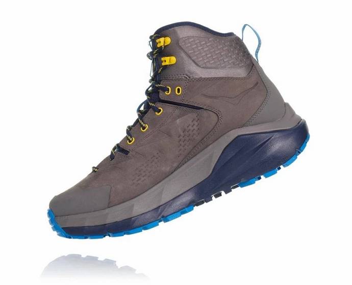 Hoka Kaha GORE-TEX Turisticka Obuv Panske Siva Modre | Slovensko-4209376