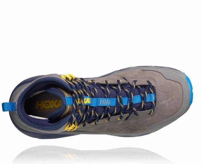 Hoka Kaha GORE-TEX Turisticka Obuv Panske Siva Modre | Slovensko-4209376