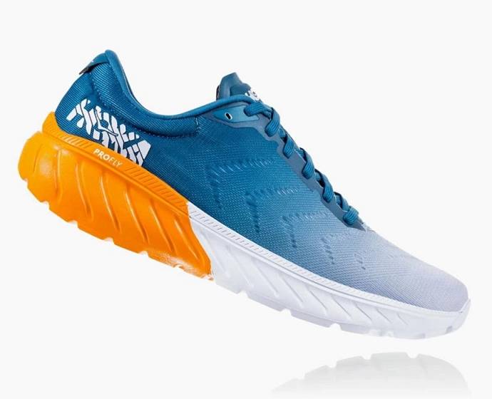 Hoka Mach 2 Bezecke Topanky Panske Modre | Slovensko-3475089