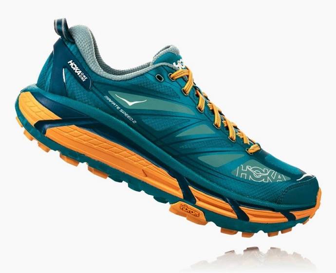 Hoka Mafate Speed 2 Trailove Bezecke Tenisky Panske Modre Oranžové | Slovensko-1382945