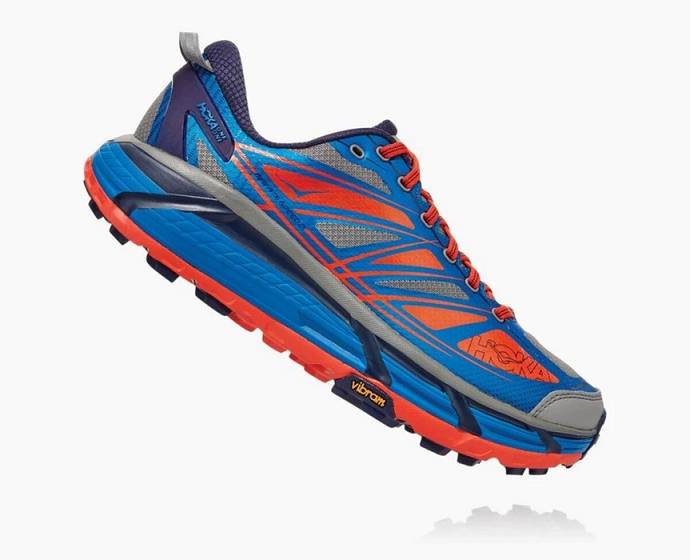 Hoka Mafate Speed 2 Trailove Bezecke Tenisky Panske Modre Červené | Slovensko-4210859