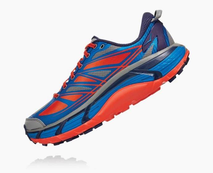 Hoka Mafate Speed 2 Trailove Bezecke Tenisky Panske Modre Červené | Slovensko-4210859