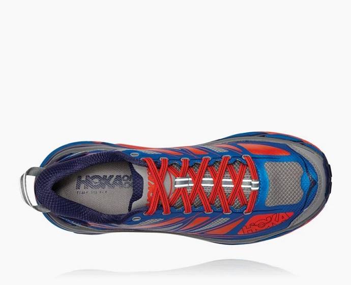 Hoka Mafate Speed 2 Trailove Bezecke Tenisky Panske Modre Červené | Slovensko-4210859