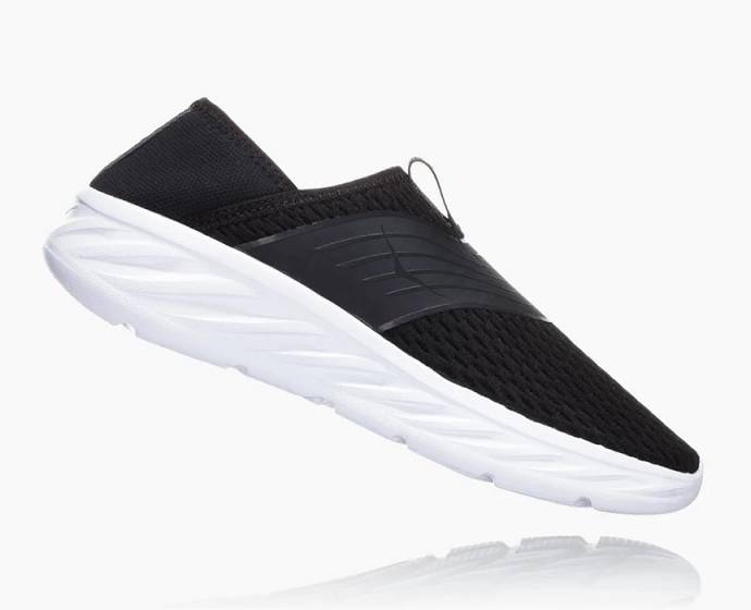 Hoka ORA Recovery Slip On Tenisky Panske Čierne | Slovensko-0319482