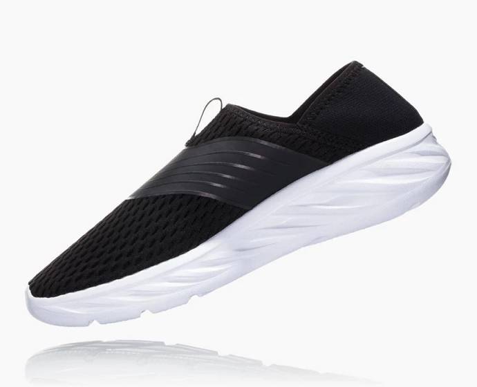 Hoka ORA Recovery Slip On Tenisky Panske Čierne | Slovensko-0319482