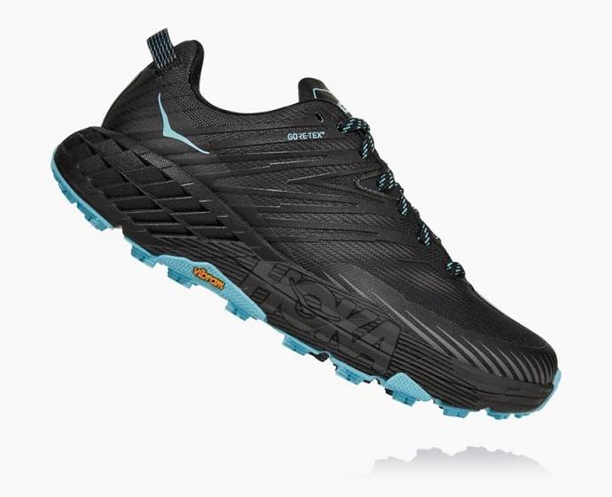 Hoka Speedgoat 4 GORE-TEX Trailove Bezecke Tenisky Damske Čierne | Slovensko-5902368