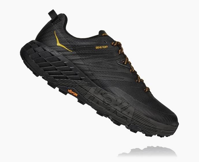 Hoka Speedgoat 4 GORE-TEX Turisticke Topanky Panske Čierne | Slovensko-2743650