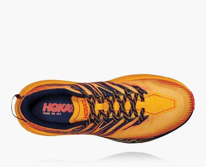 Hoka Speedgoat 4 Siroke Topanky Trailove Bezecke Tenisky Panske Zlate | Slovensko-2031876