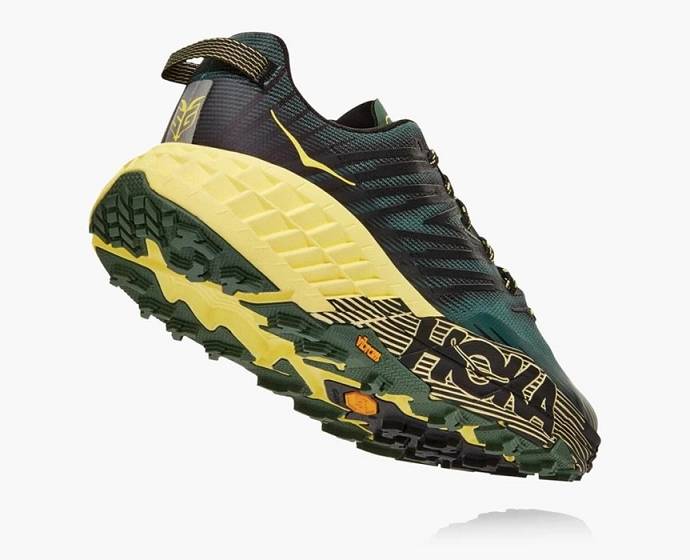 Hoka Speedgoat 4 Siroke Topanky Trailove Bezecke Tenisky Panske Zelene | Slovensko-5974801