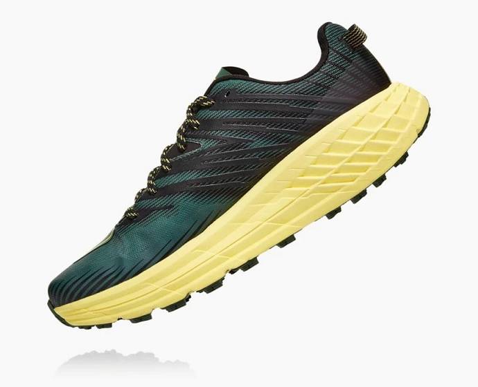 Hoka Speedgoat 4 Siroke Topanky Trailove Bezecke Tenisky Panske Zelene | Slovensko-5974801