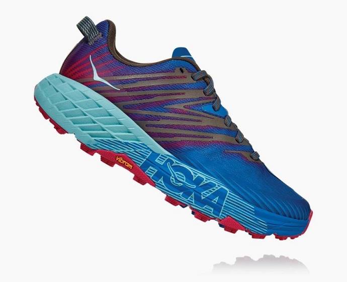 Hoka Speedgoat 4 Trailove Bezecke Tenisky Damske Námornícka Modrá | Slovensko-3140269