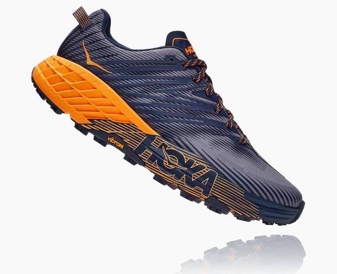 Hoka Speedgoat 4 Trailove Bezecke Tenisky Panske Námornícka Modrá | Slovensko-3267184