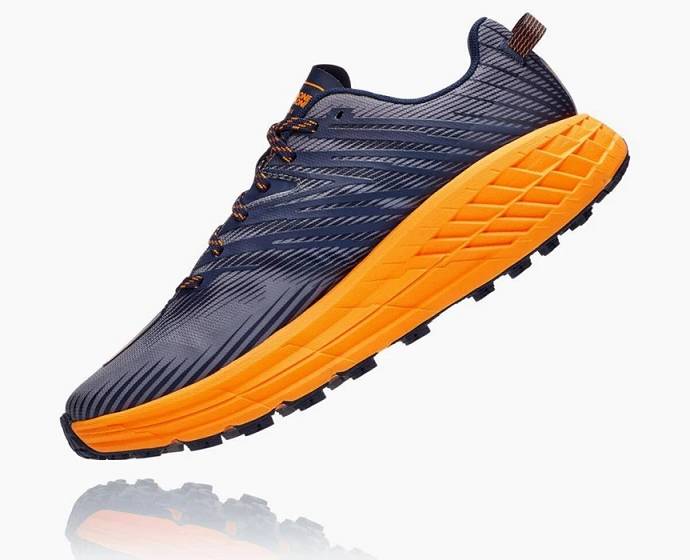 Hoka Speedgoat 4 Trailove Bezecke Tenisky Panske Námornícka Modrá | Slovensko-3267184