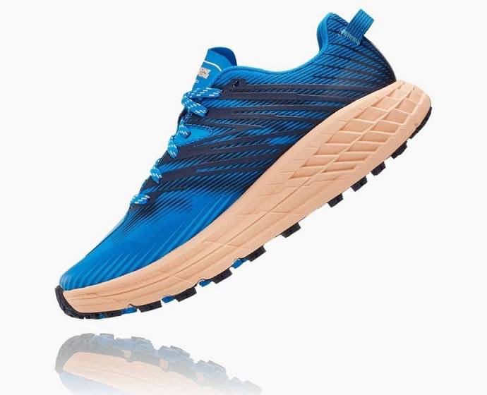 Hoka Speedgoat 4 Trailove Bezecke Tenisky Damske Modre | Slovensko-3586479