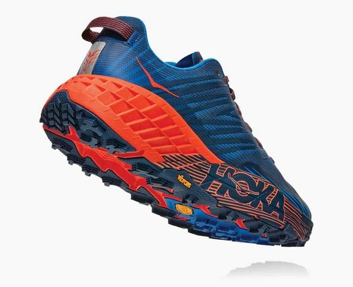 Hoka Speedgoat 4 Trailove Bezecke Tenisky Panske Modre | Slovensko-6157032