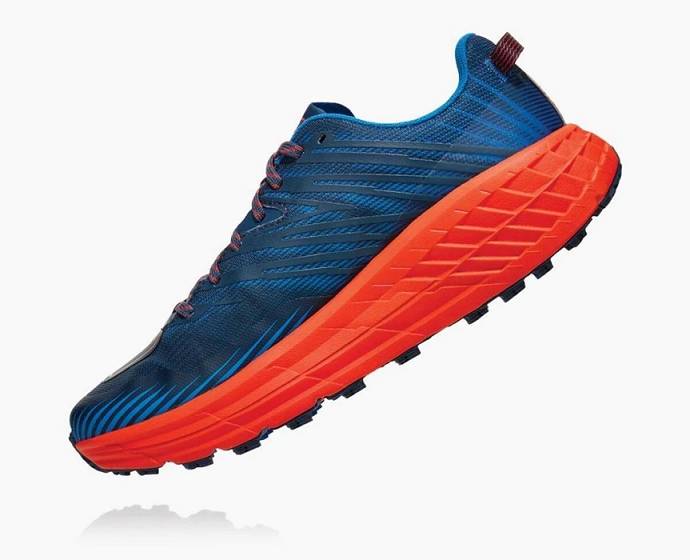 Hoka Speedgoat 4 Trailove Bezecke Tenisky Panske Modre | Slovensko-6157032