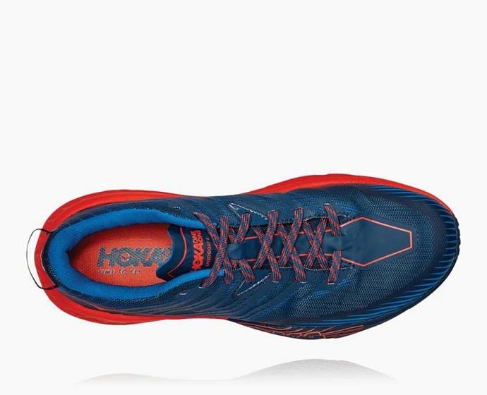 Hoka Speedgoat 4 Trailove Bezecke Tenisky Panske Modre | Slovensko-6157032