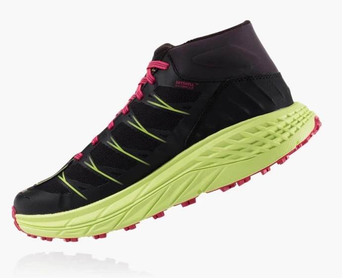 Hoka Speedgoat Stredne Nepremokave Trailove Bezecke Tenisky Damske Čierne | Slovensko-4075912