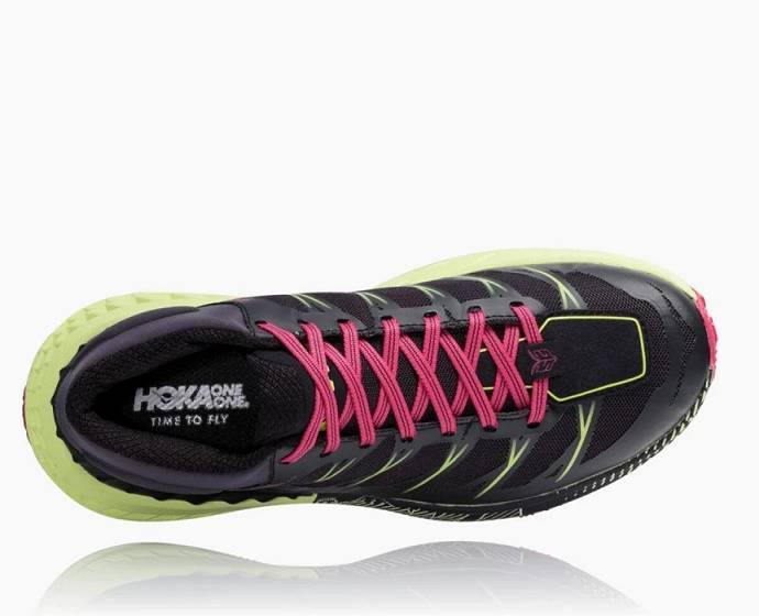 Hoka Speedgoat Stredne Nepremokave Trailove Bezecke Tenisky Damske Čierne | Slovensko-4075912