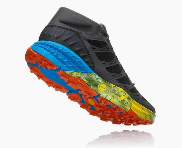 Hoka Speedgoat Stredne Nepremokave Trailove Bezecke Tenisky Panske Čierne Siva | Slovensko-6854129