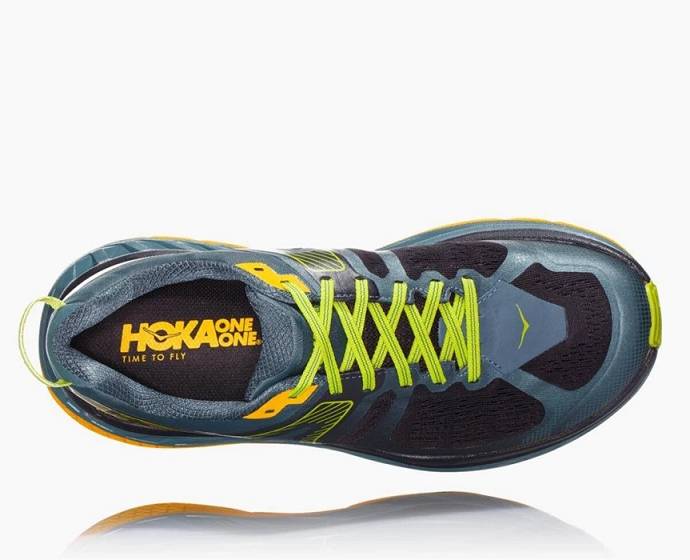 Hoka Stinson ATR 5 Trailove Bezecke Tenisky Panske Zelene Zlate | Slovensko-4926850