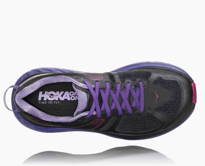 Hoka Stinson ATR 5 Trailove Bezecke Tenisky Damske Čierne Nachový | Slovensko-8742693